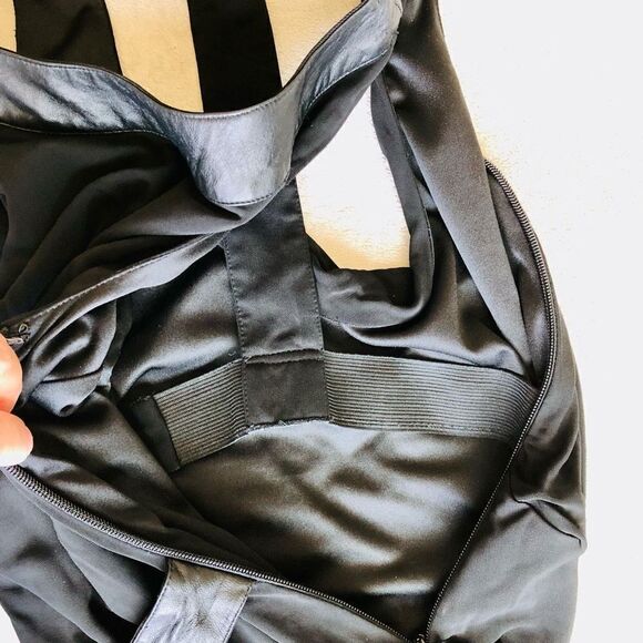 Bebe Faux Leather T-back Mini Dress - Picture 12 of 16